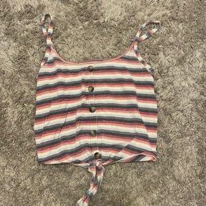 American Eagle stripped tank top